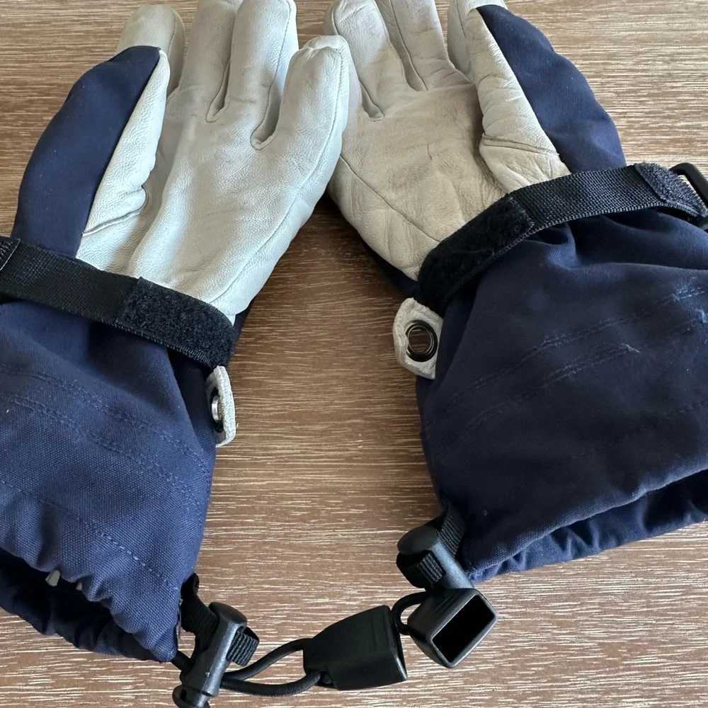 Hestra Army Leather Heli Ski Jr. Kids Ski Gloves